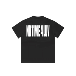 Camiseta negra No Time 4 Luv de Corteiz - Image 2