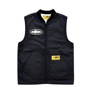 Chaqueta Corteiz Sin Mangas Negra