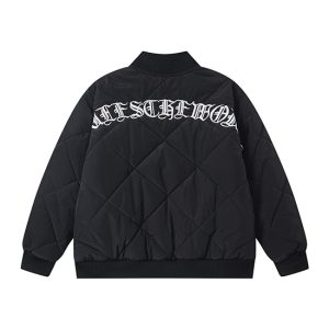 Chaqueta Negra Acolchada Corteiz