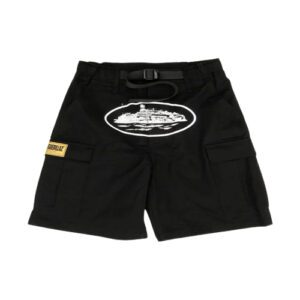 Corteiz Guerillaz Shorts Cargo Negro
