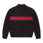 Sweater Corteiz Lux Knit Con Cremallera Negra